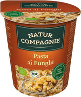 Organic cup noodles with mushrooms 50 g - NATUR COMPAGNIE